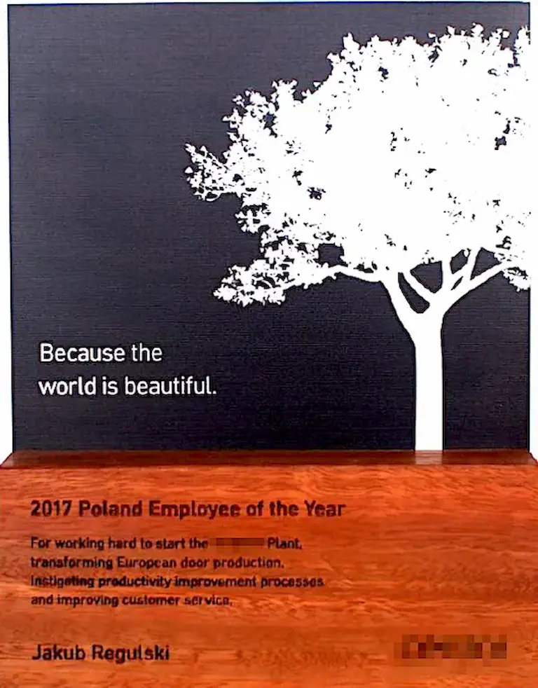 employee of the year award 2017